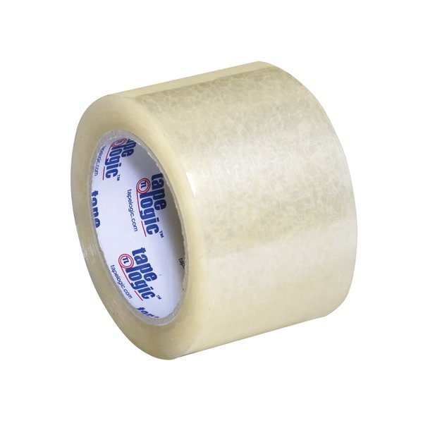 Tape Logic 3'' x 55 yds. Clear Tape Logic #350 Industrial Tape, 6PK T9053506PK - main